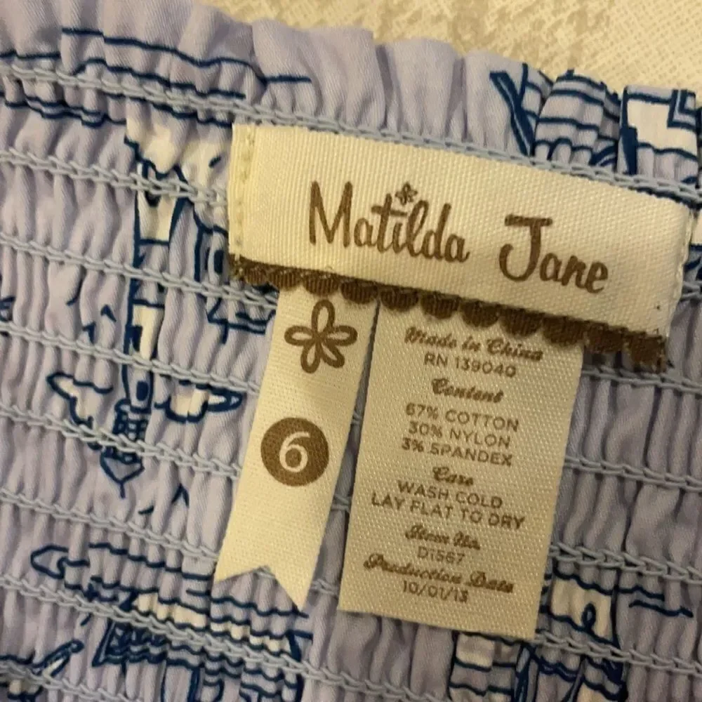 Matilda Jane Girls Boardwalk Jane Tank Dress
